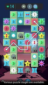 Shape of Stars Game Screenshot