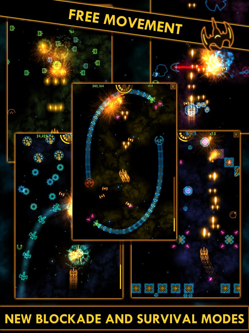 Plasma Sky - rad space shooter screenshot game