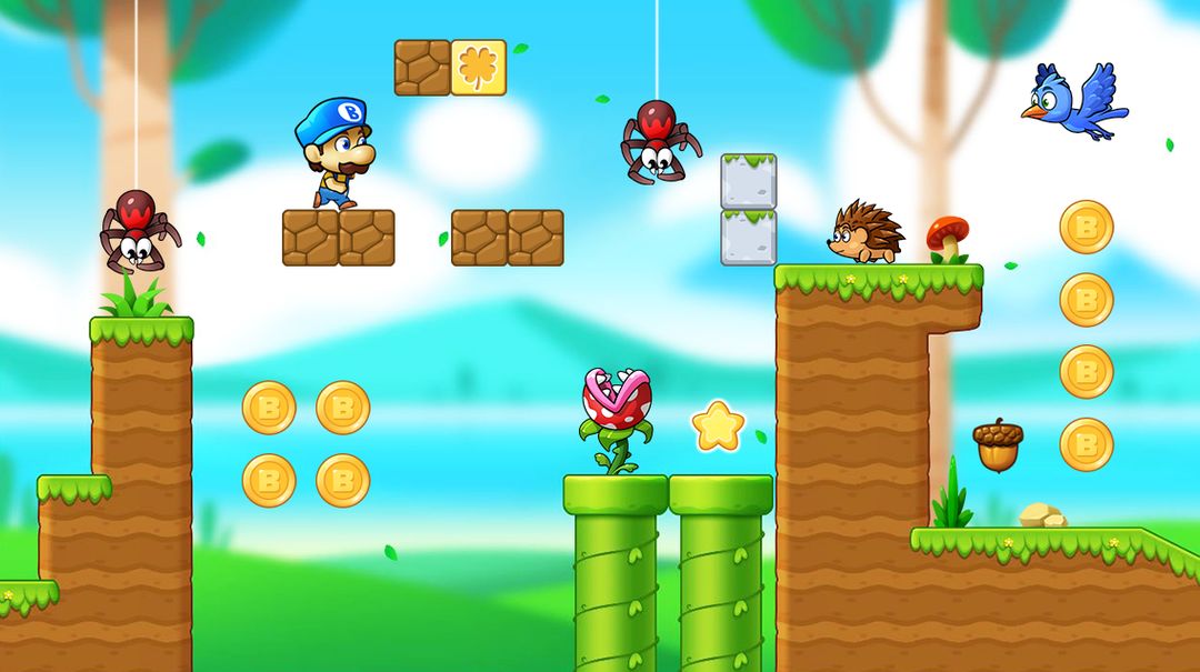 Screenshot of Super Bobby's World - Free Run Game