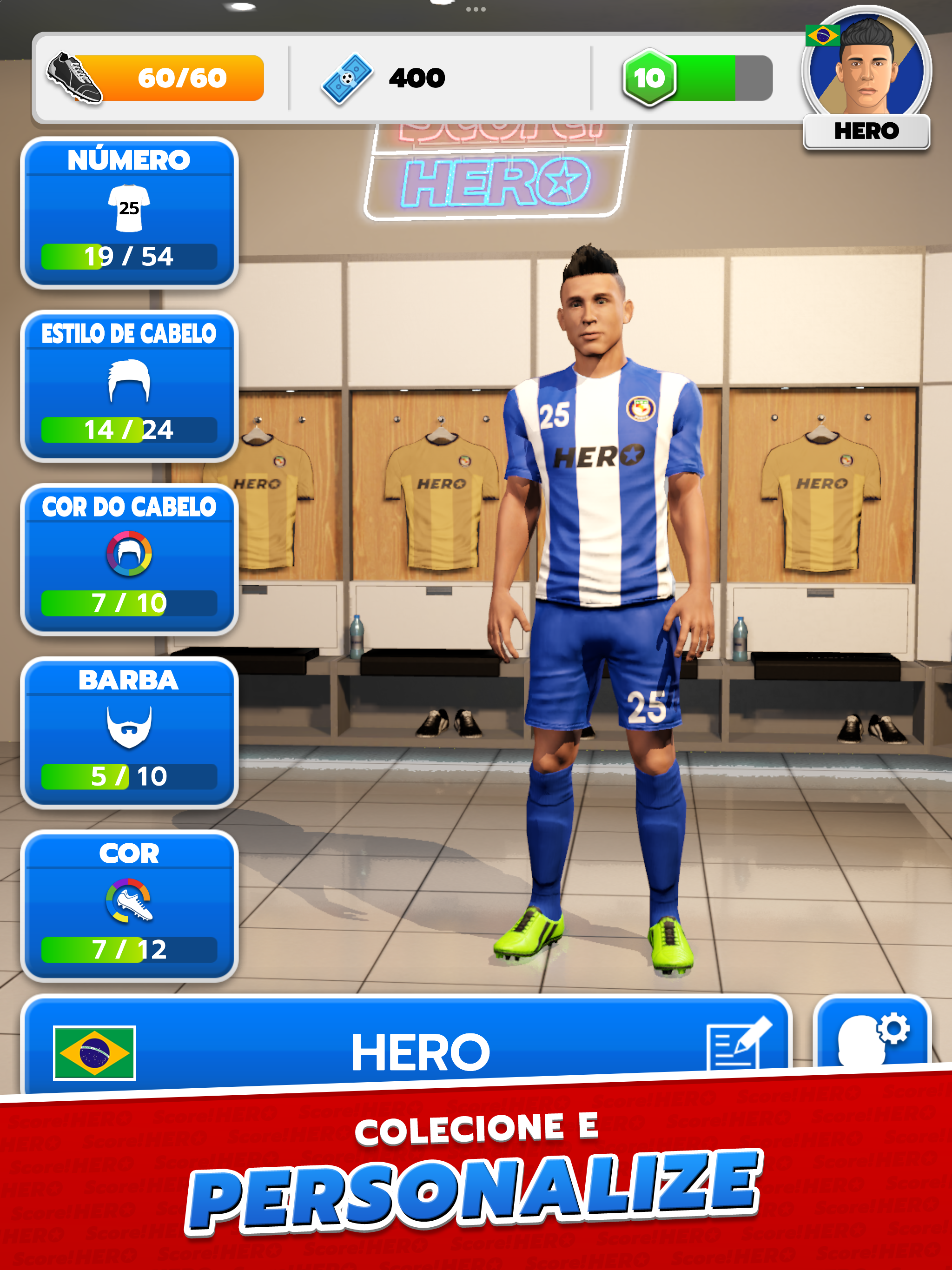 Captura de Tela do Jogo Score! Hero