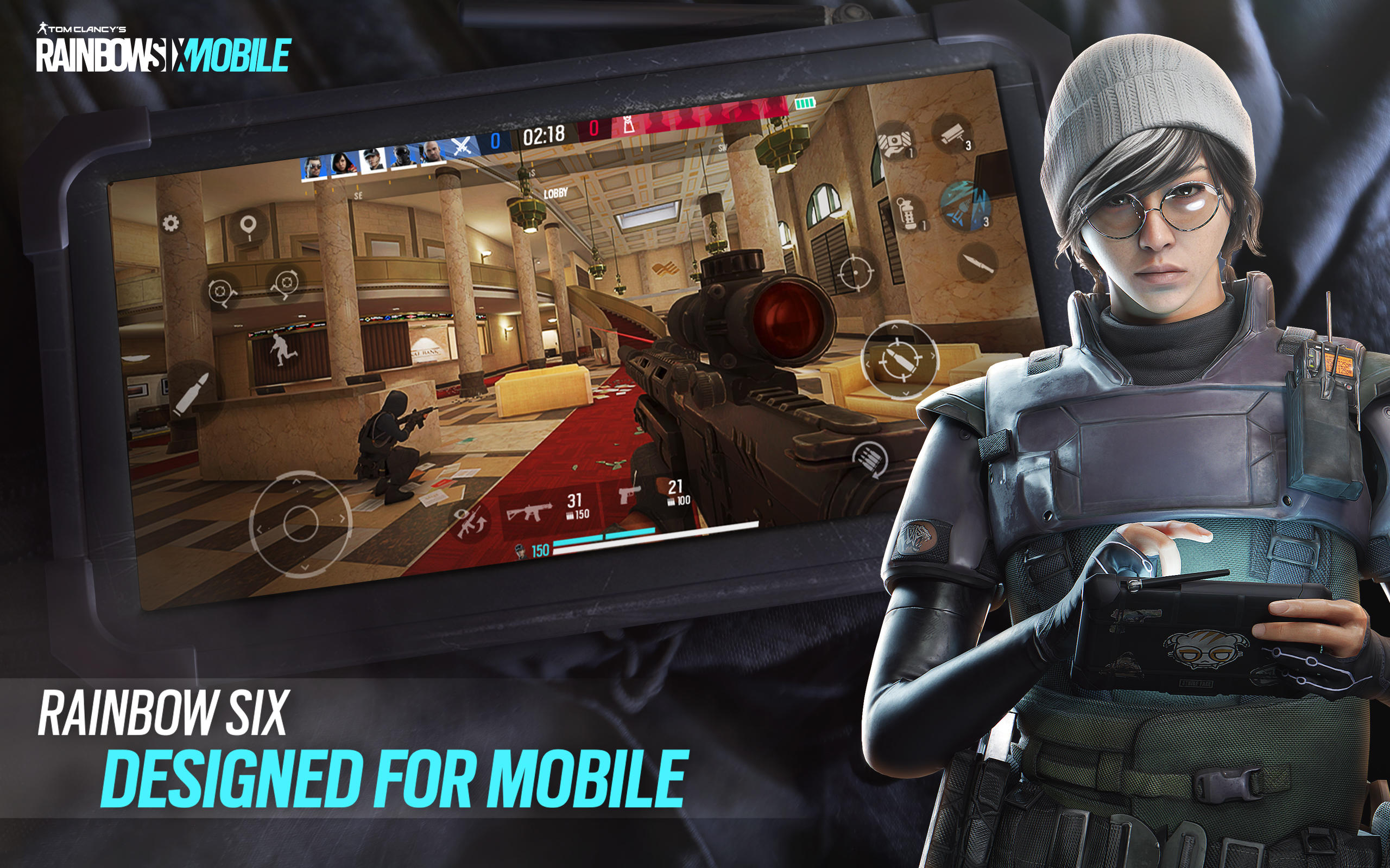 Cuplikan Layar Game Rainbow Six Mobile