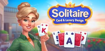 Banner of Solitaire Card & Luxury Design 