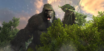 Banner of Monster Kong Giant Fighting 