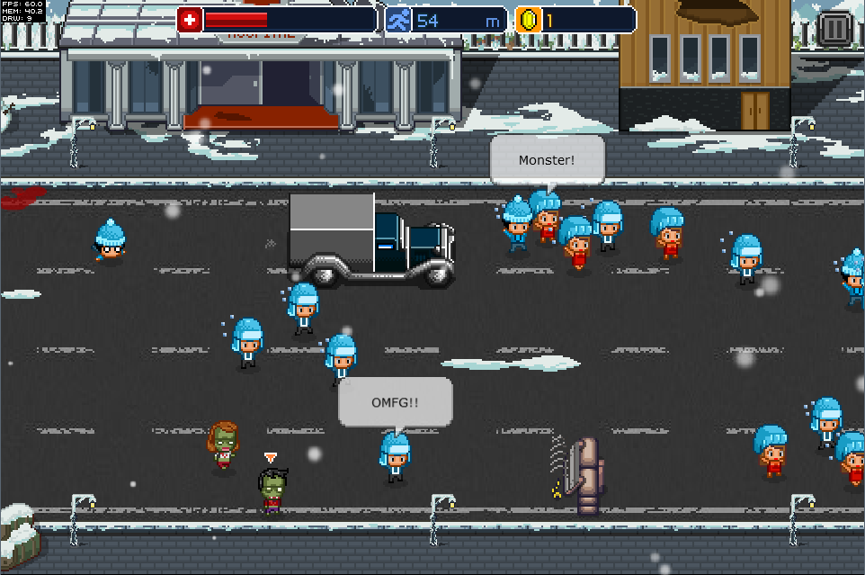 Infectonator Hot Chase Game Screenshot