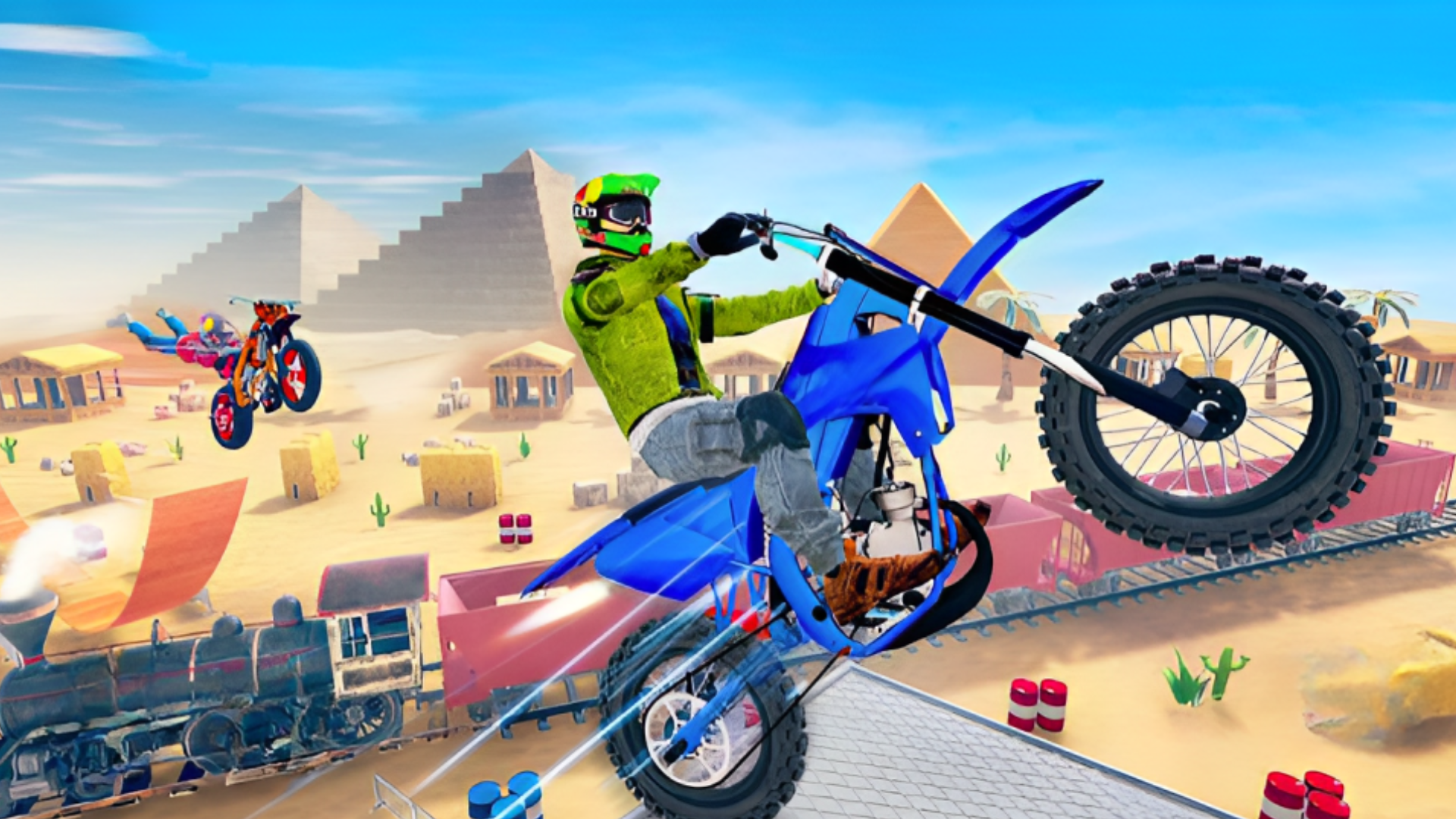 Screenshot of Ramp Bike Moto Stunt Racer
