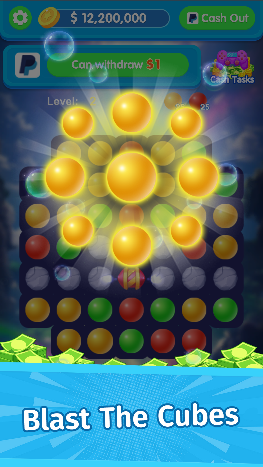 Bubble Match Game Screenshot