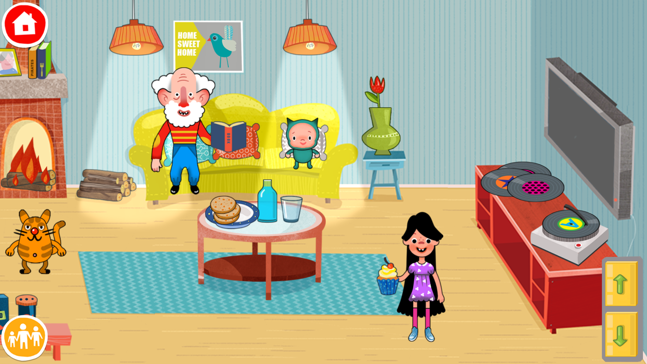 Pepi House: Happy Family Game Screenshot