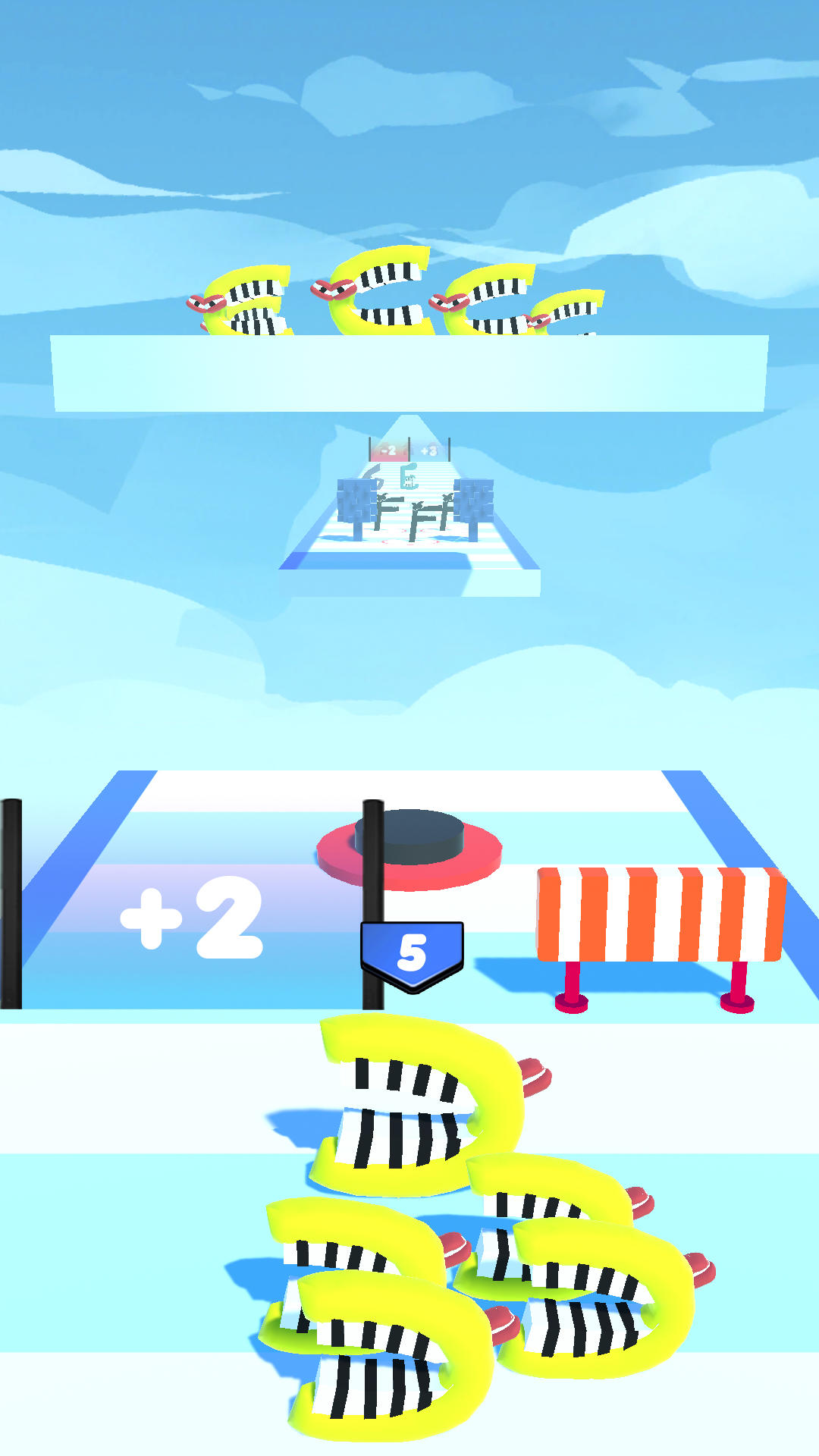 Screenshot of Monster Merge Alphabet- 3d Run