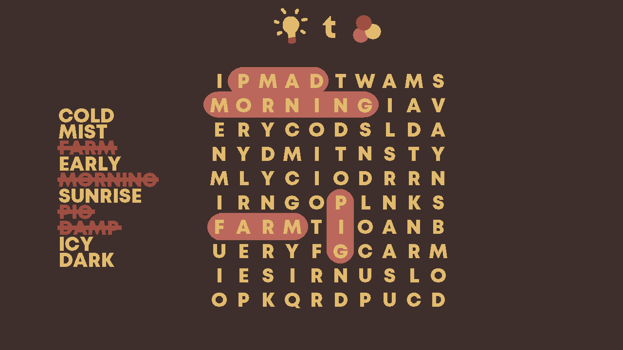 WordSearch Story: Samuel's Adventure 1 Game Screenshot