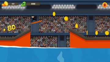 Stickman Surfer Game Screenshot