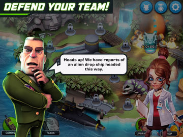Alien Creeps TD Game Screenshot