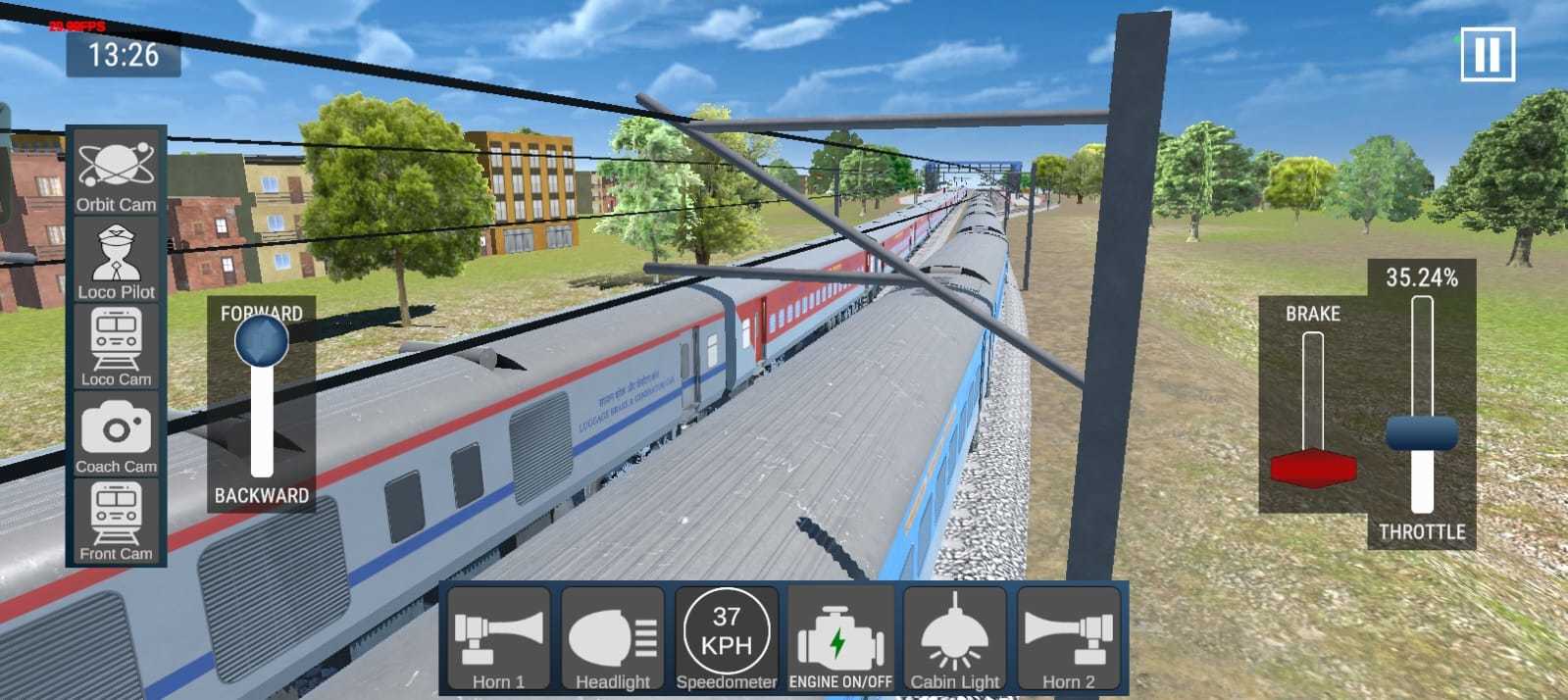 Train Simulator India Game Screenshot