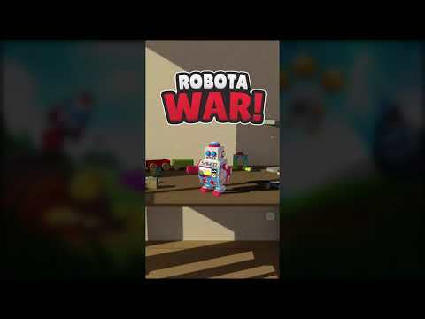 Screenshot of the video of Robota War!