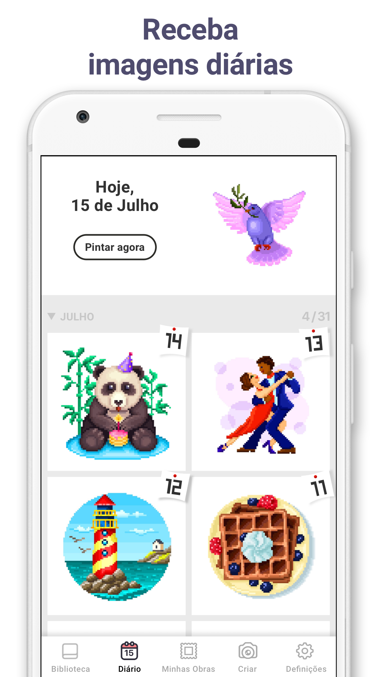 Pinte por número livro de colorir e jogo de quebra cabeça grátis versão  móvel andróide iOS apk baixar gratuitamente-TapTap