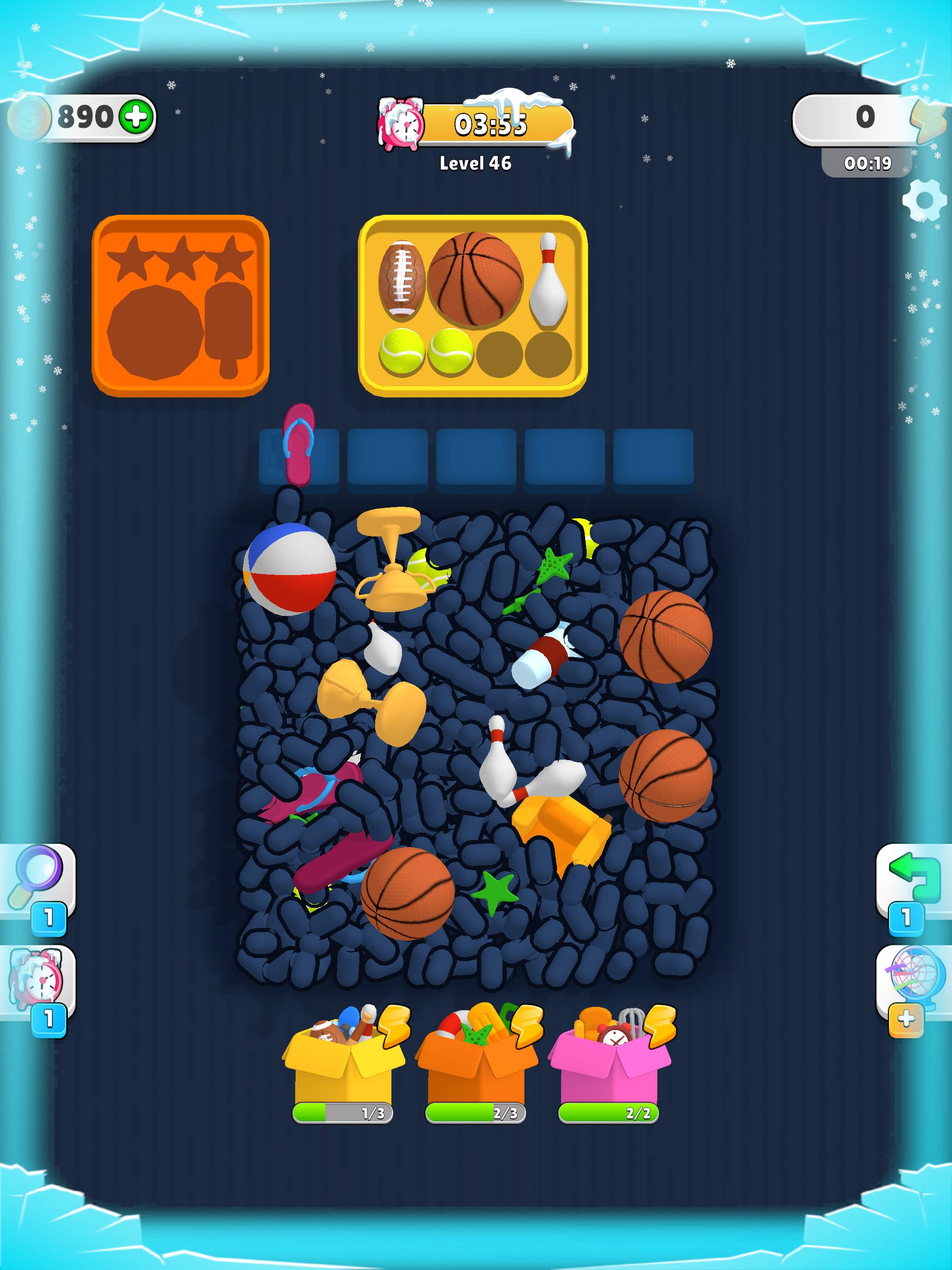 Pack Match Game Screenshot