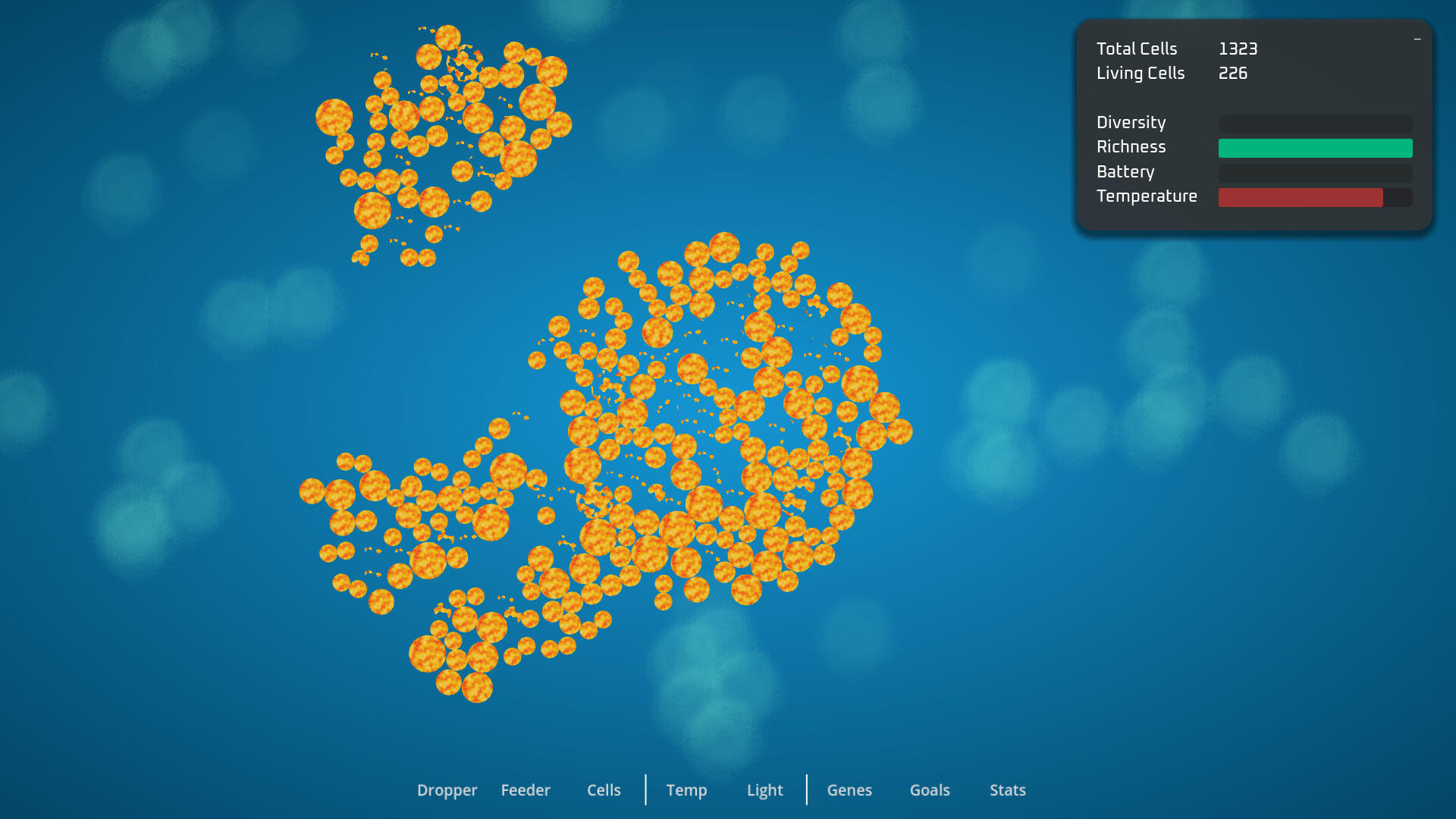 Cells screenshot game