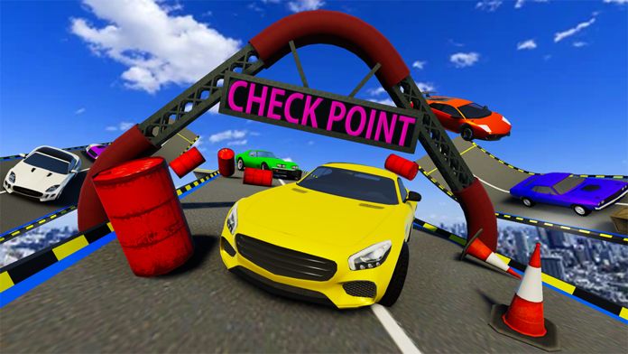 Mega Ramp Car Jumping Stunt Games, Car Crash Games 3D, Crash