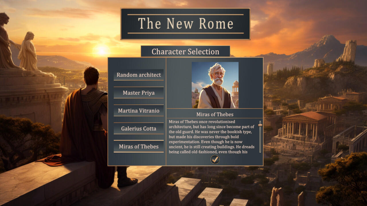 The New Rome 게임 스크린 샷