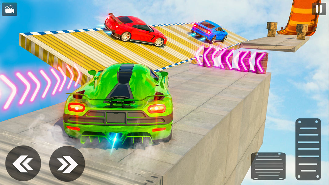 Impossible Car Stunt Racing (All Cars Unlocked) Mega Ramp Amazing Car  Tracks - Android Gameplay 