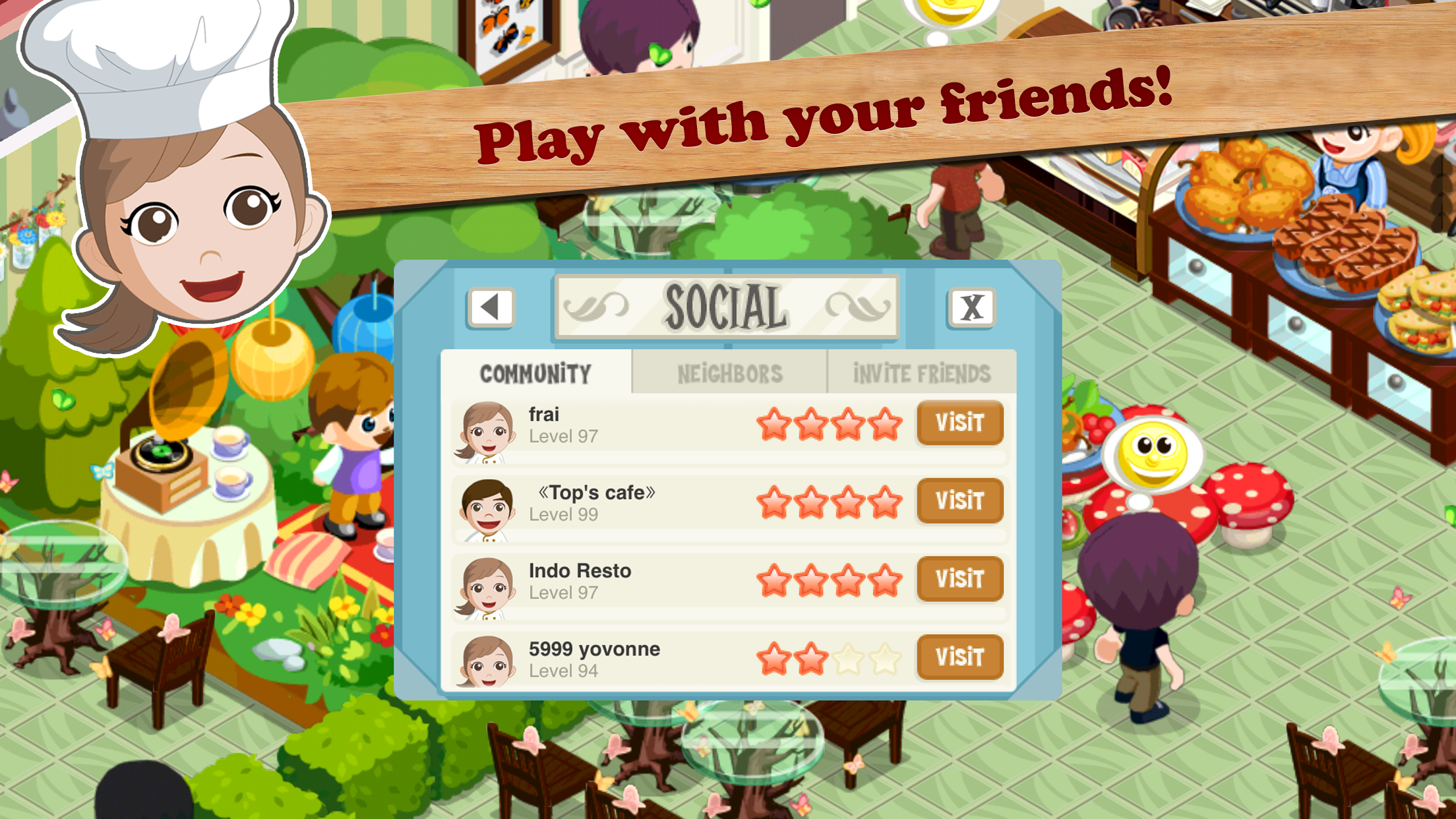Restaurant Story: Hearty Feast Game Screenshot