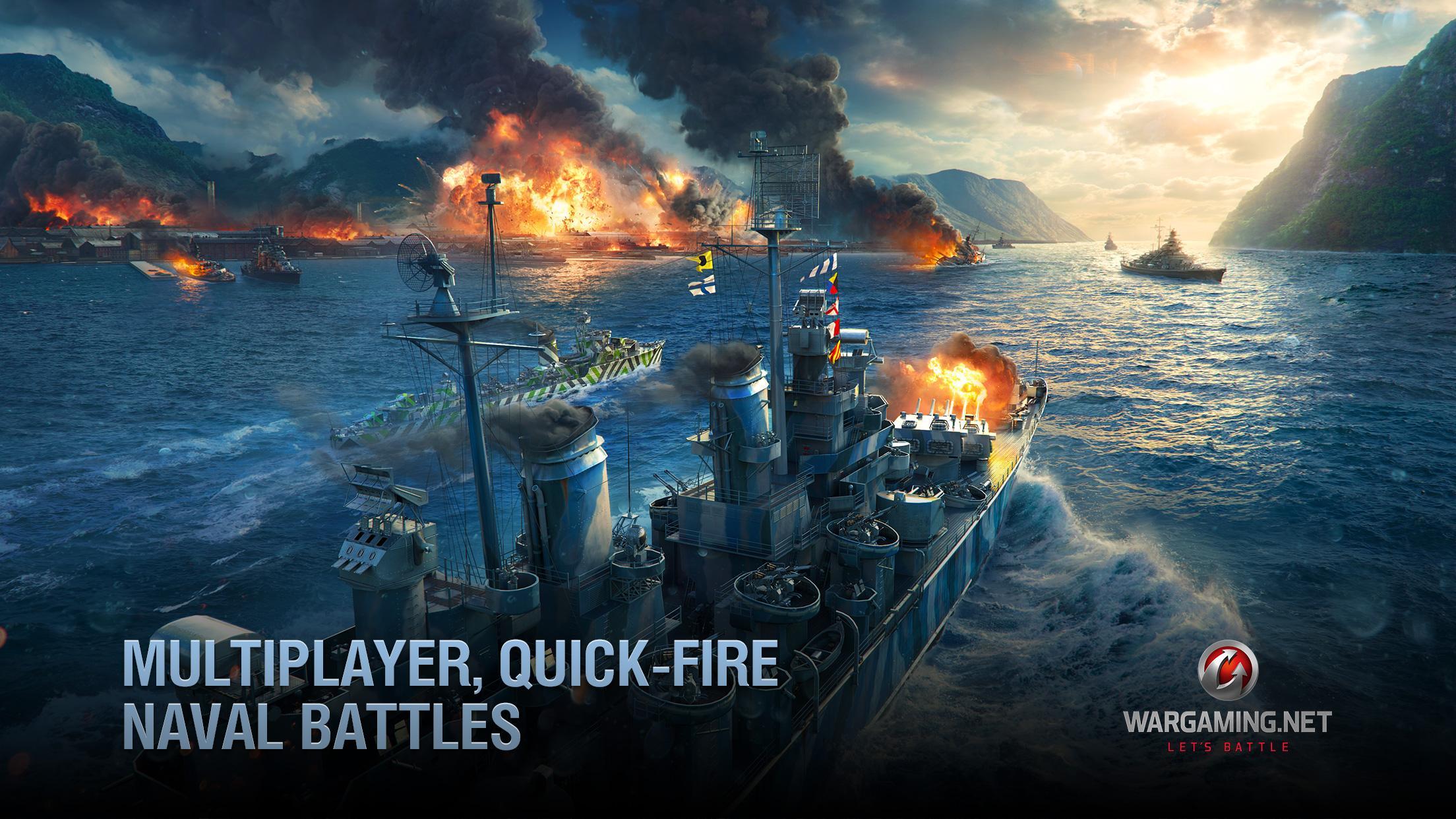 Cuplikan Layar Game World of Warships Blitz War