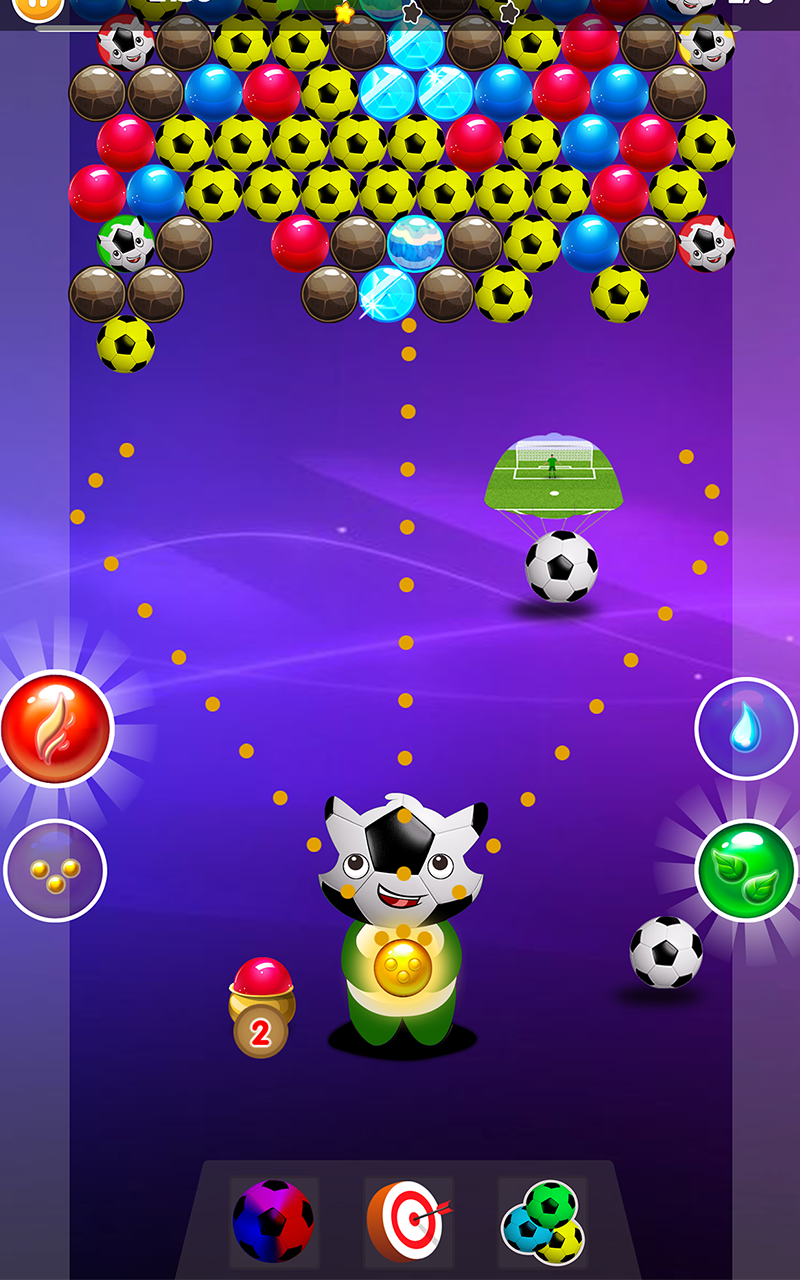 Bubble Shooter Rainbow Games ภาพหน้าจอเกม
