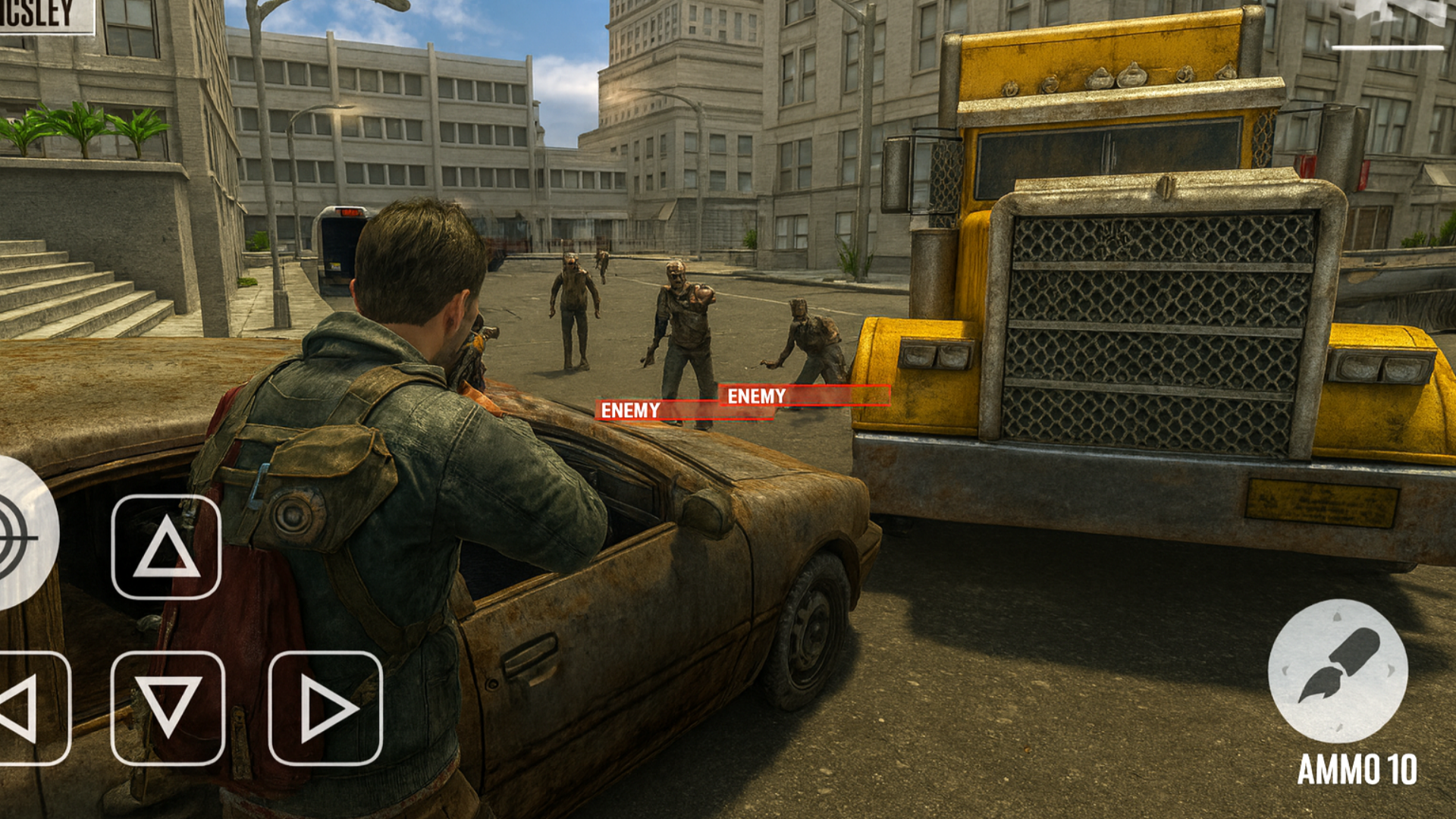 Zombie Town: Shooting Game Game Screenshot