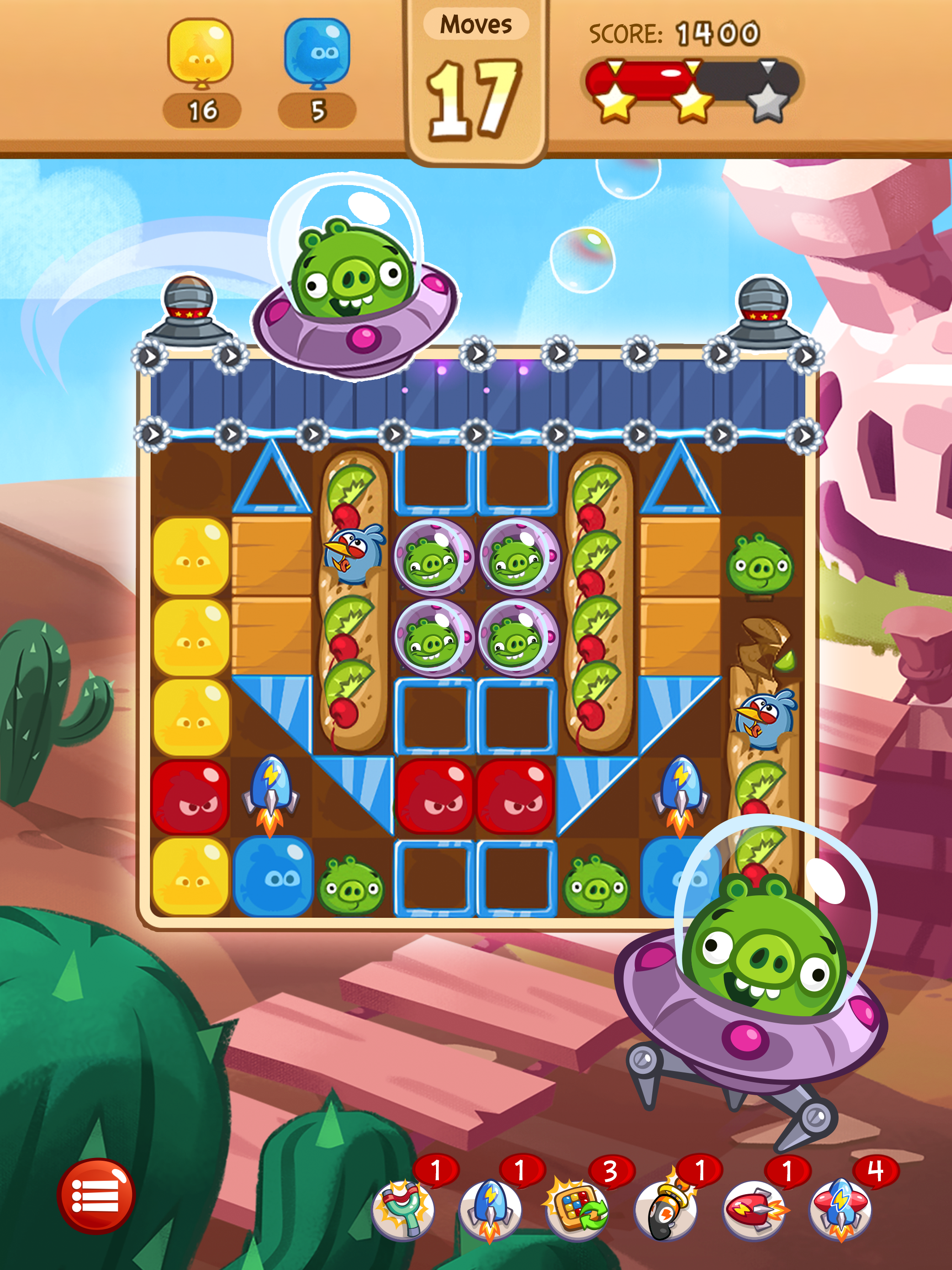 Angry Birds Blast Game Screenshot