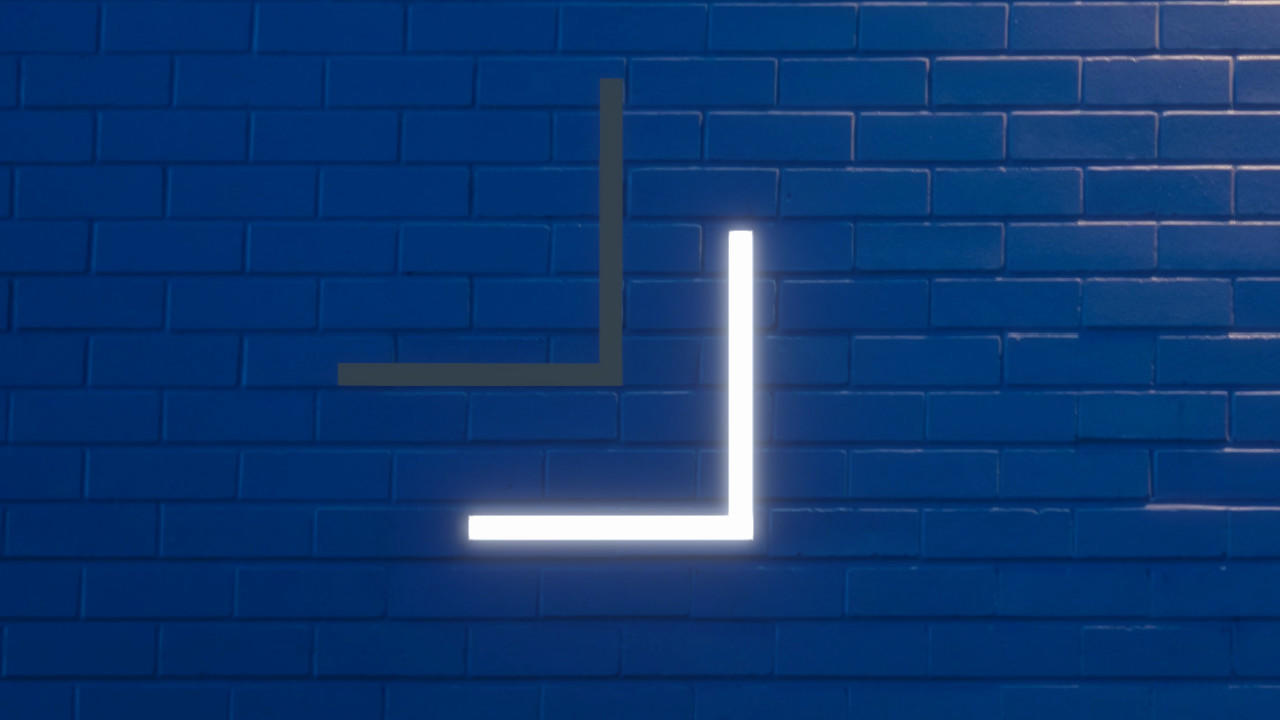 Neon Shapes Game Screenshot