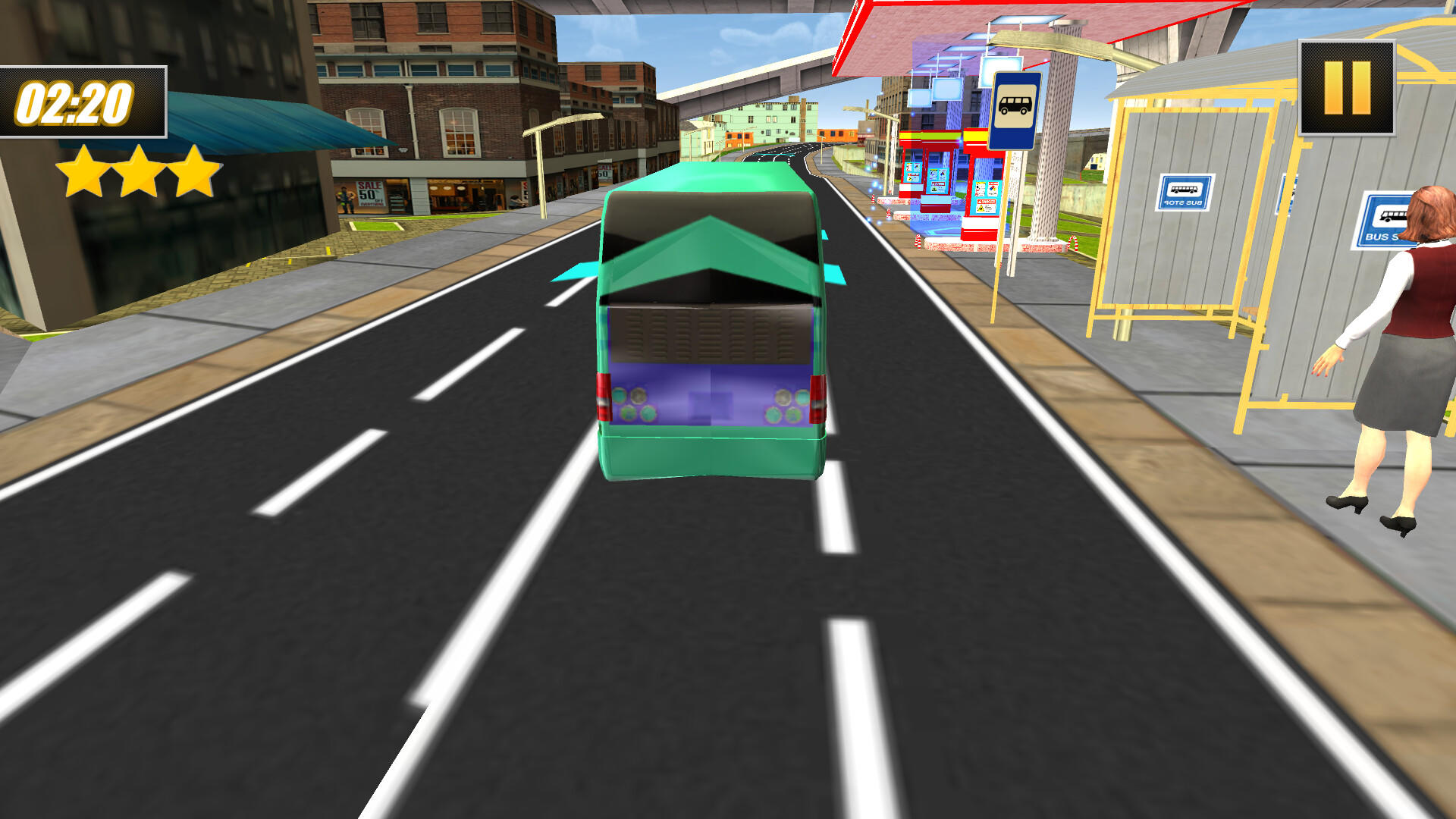 Screenshot 1 of Pro Bus Driver 2 
