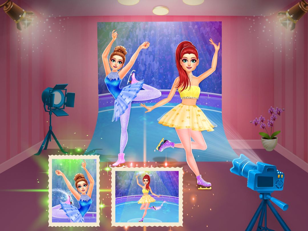 Screenshot of Ice Skating Ballerina Dress Up And Dance