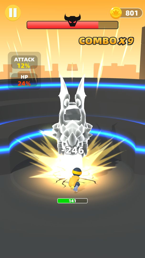 Crushing Blow screenshot game