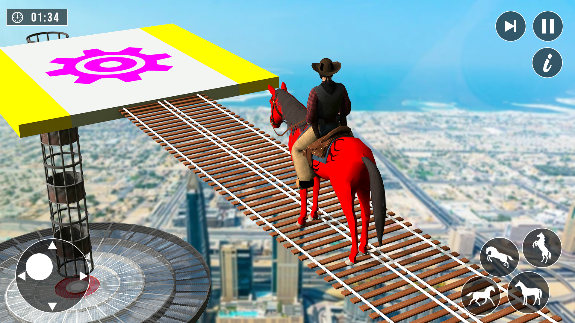 Mega Ramp Animal Simulator 3d 게임 스크린샷