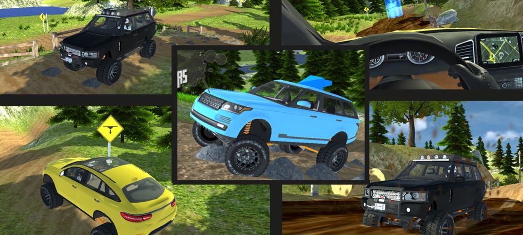이글 오프로드 : [3D 4x4 자동차 및 트럭 게임] 게임 스크린 샷