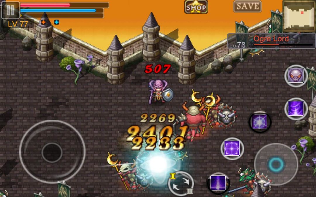 Screenshot of Aurum Blade EX