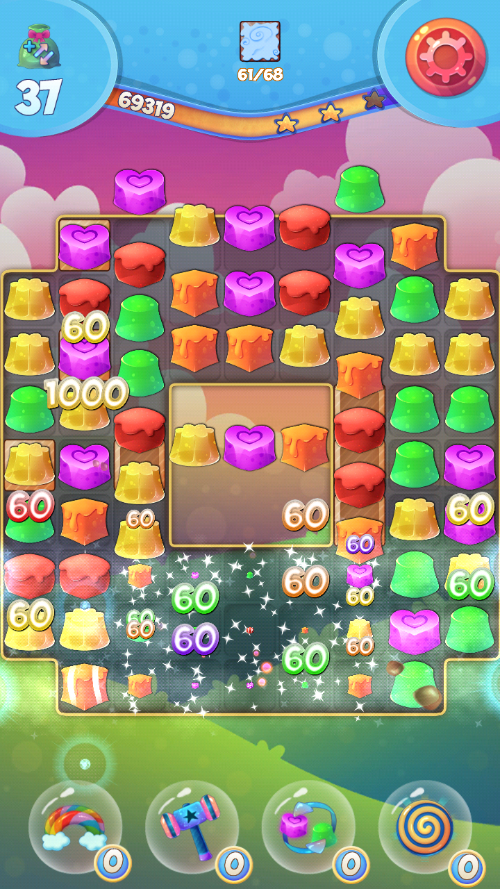 Sweet Valley: Candy Match 3 Game Screenshot