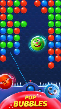 Bubble Shooter Multiplayer Game Screenshot