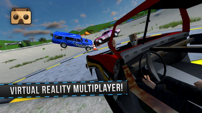 Demolition Derby (VR) Racing 게임 스크린 샷