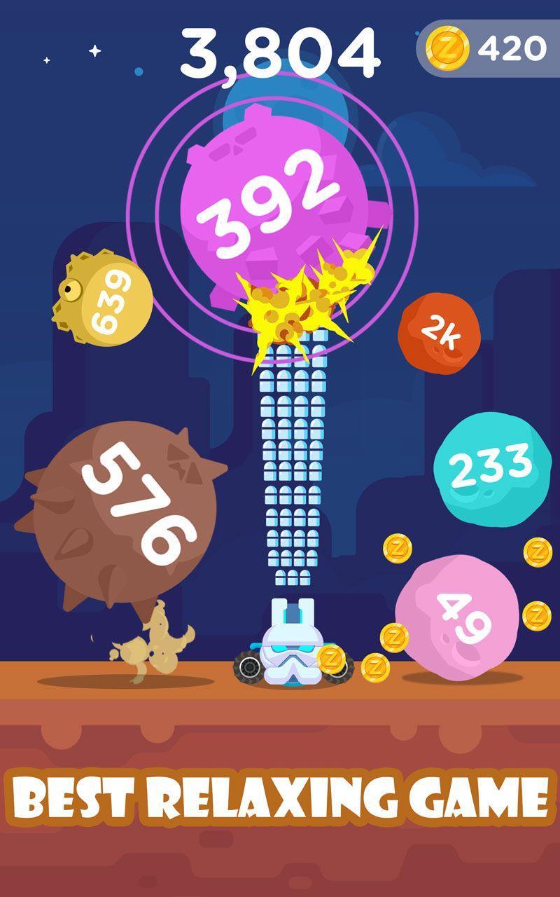 Alien Shooter: Bounce Ball Blast, Jump Ball Shoot Game Screenshot