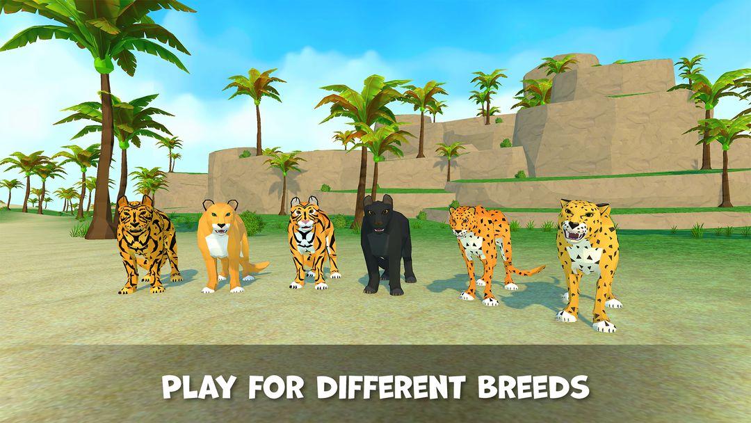 Panther Family Simulator ภาพหน้าจอเกม