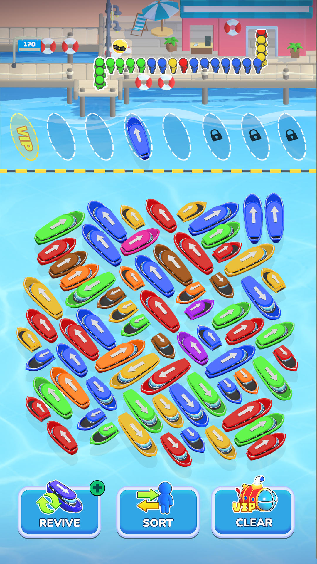 Boat Mania Game Screenshot