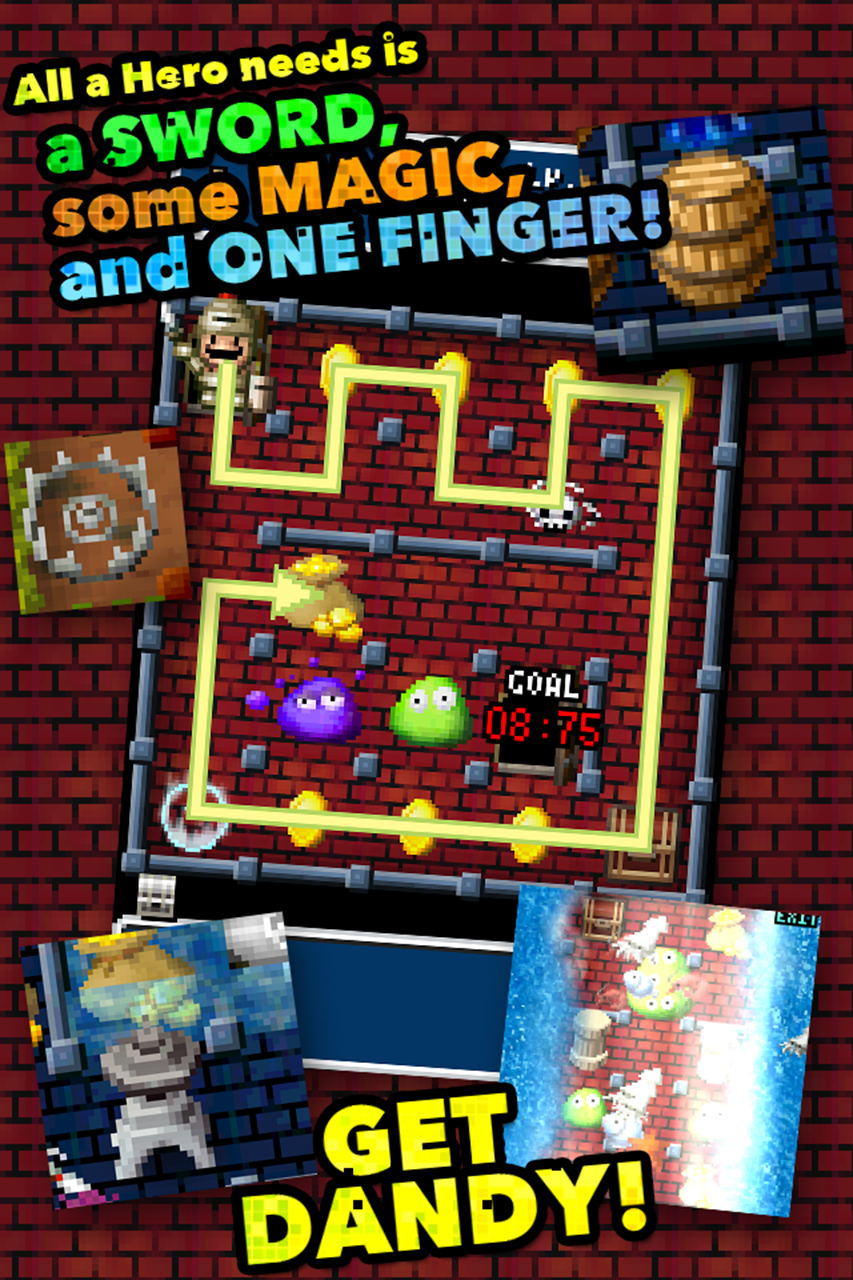 DANDY DUNGEON ภาพหน้าจอเกม