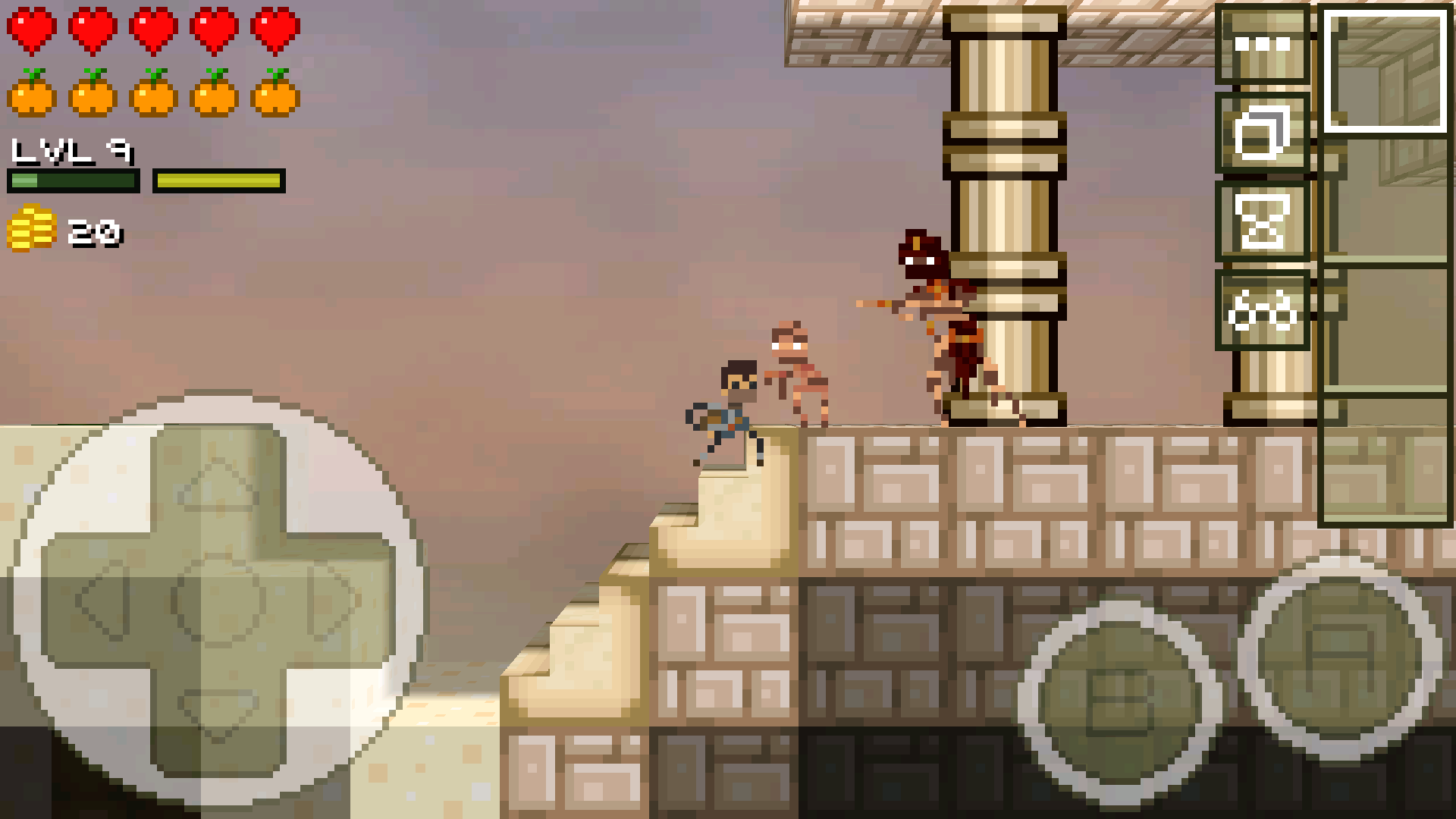Скриншот игры LostMiner: Build & Craft Game