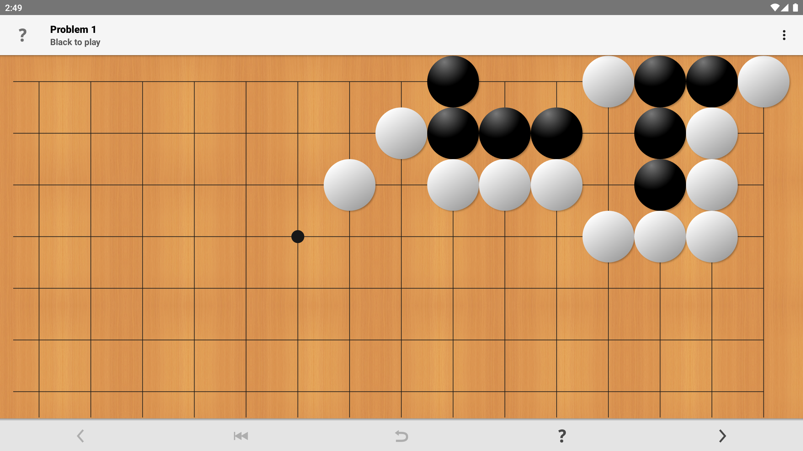 Tsumego Pro (Go Problems) Game Screenshot
