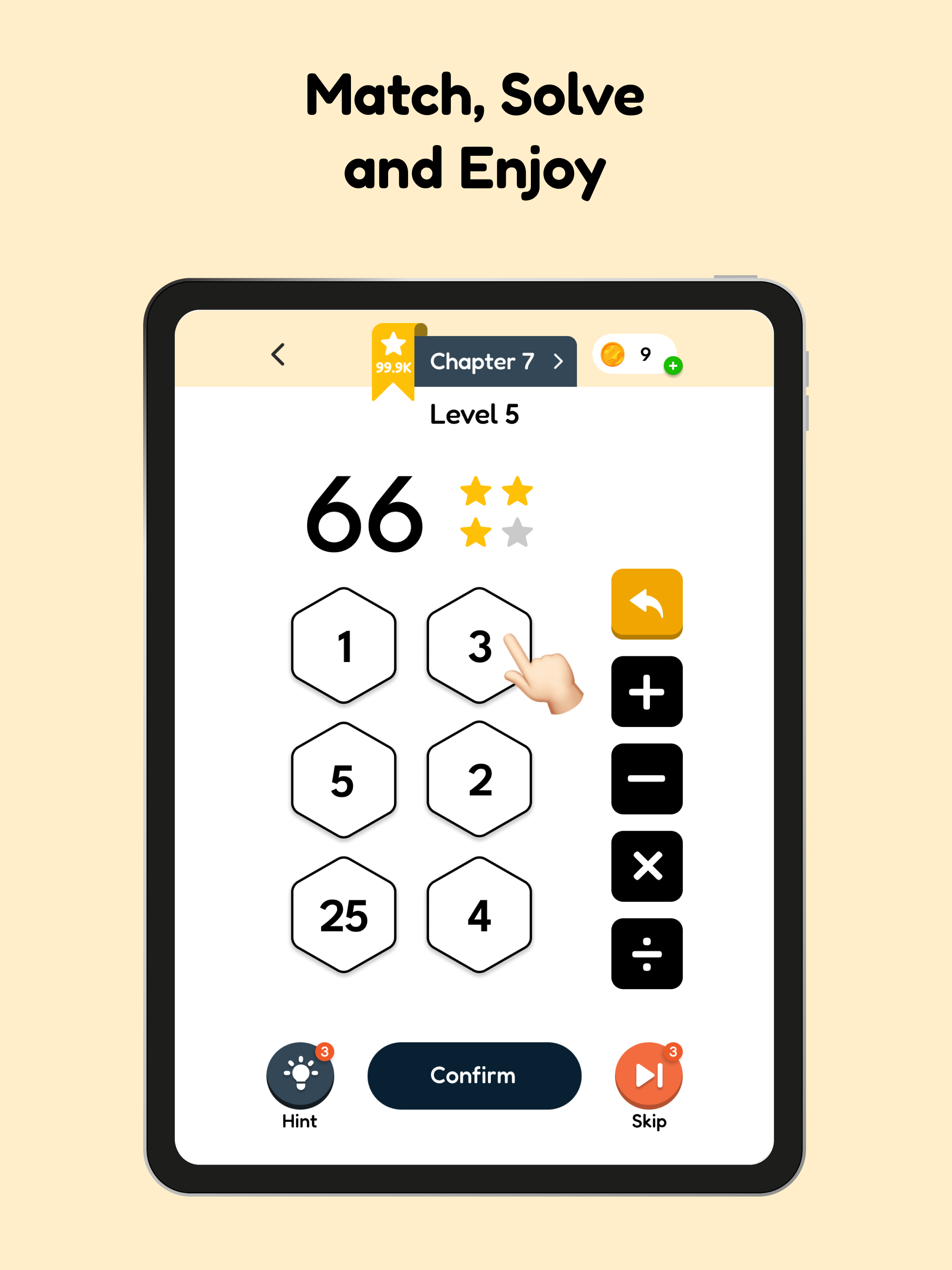 Screenshot of Gali: Math Puzzle Brain Game