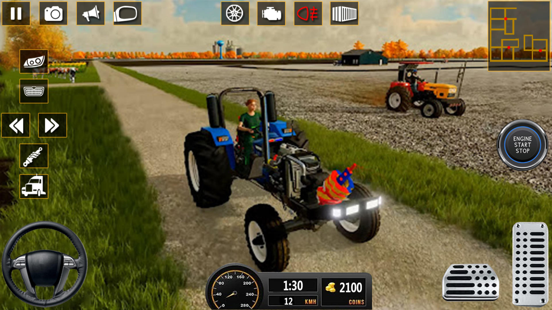 US Tractor Driving Games 3D Game Screenshot