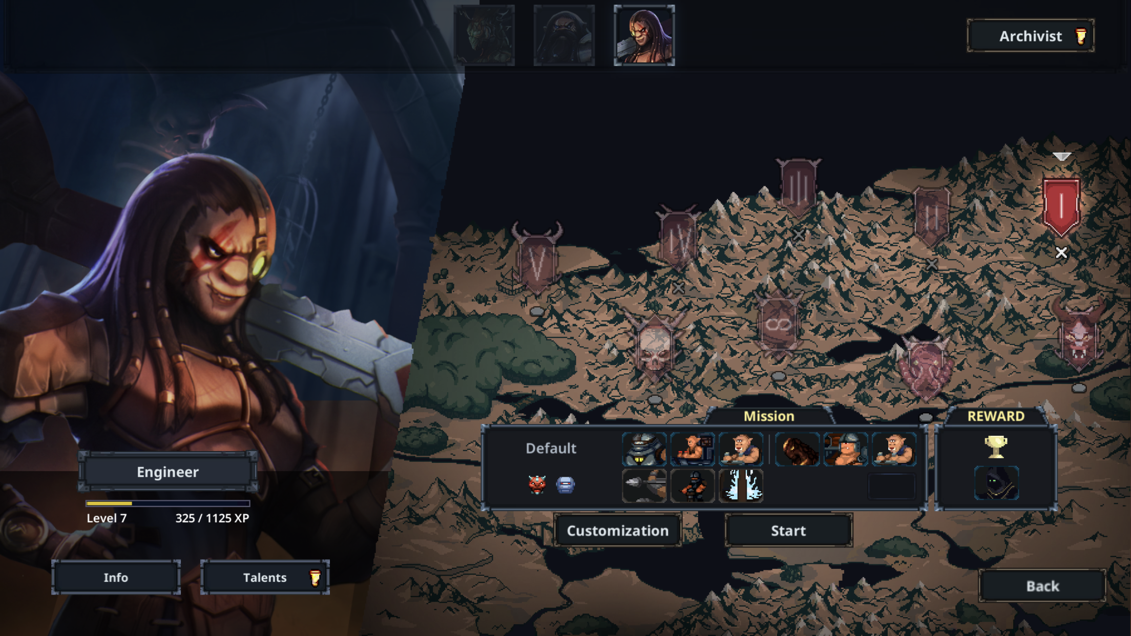 Legend of Keepers Game Screenshot