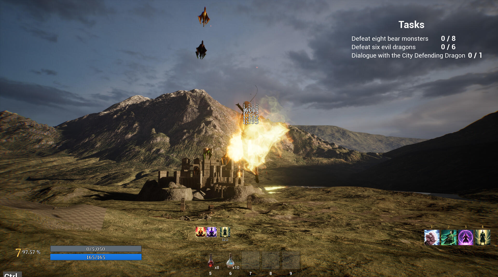 Dragon Expedition Game Screenshot