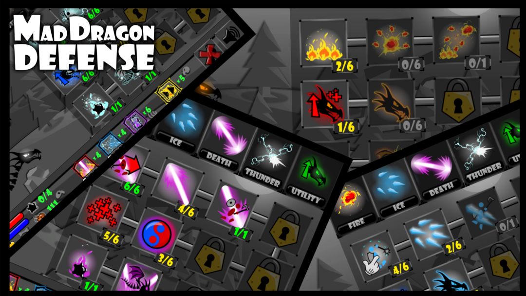 Screenshot of Mad Dragon Defense