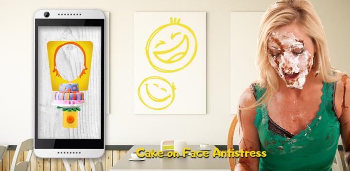 Banner of Cake on Face Antistress 3.2